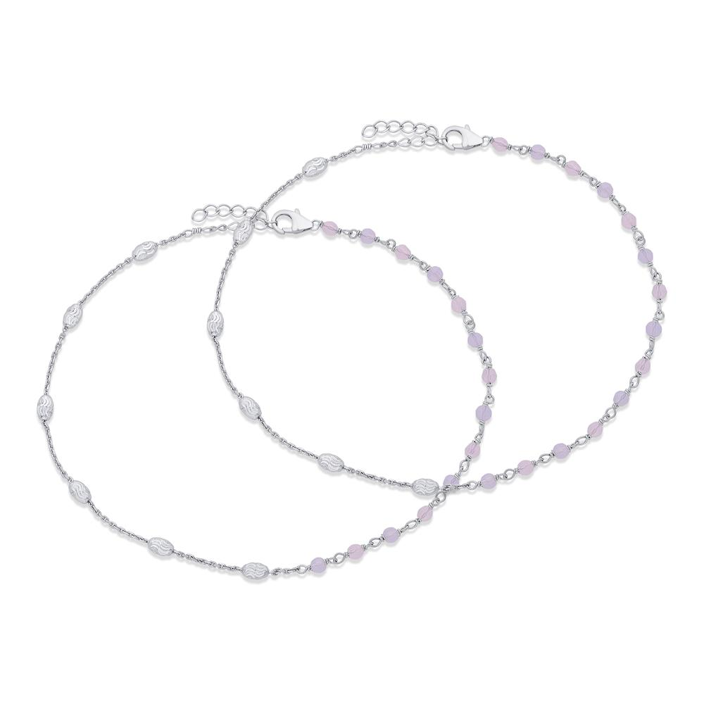 Silver anklets, Reliance Jewels silver anklets